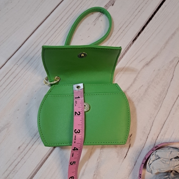 3 FOR 12 SALE Steve Madden BJEMMA Card Case Wallet - Green Flare - Picture 8 of 13